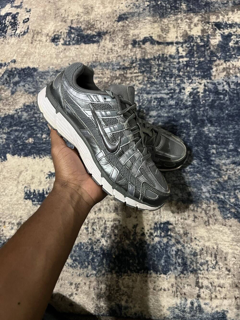 Size 8- Nike P-6000 “Metallic Cool Grey” 2024 CD6404-023 Mens